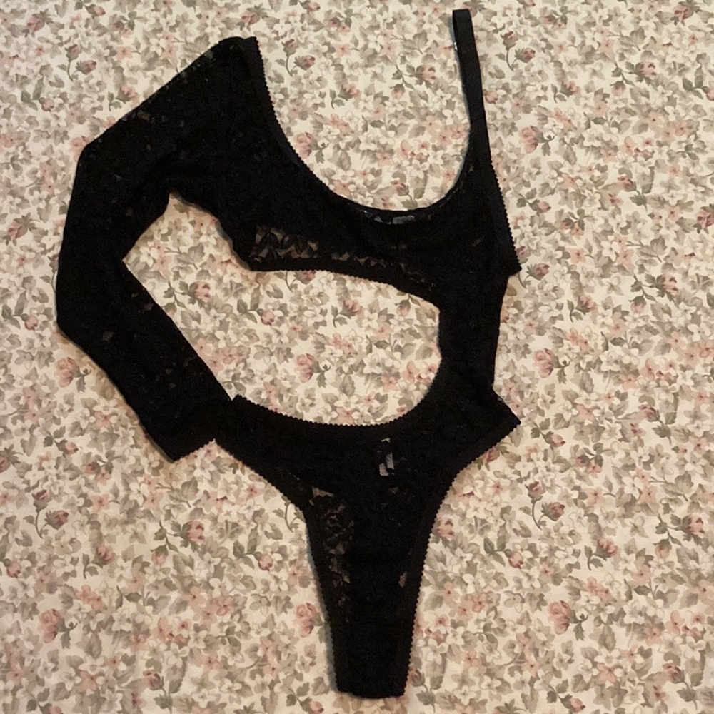 Hopeless Lingerie Black Lace Bodysuit